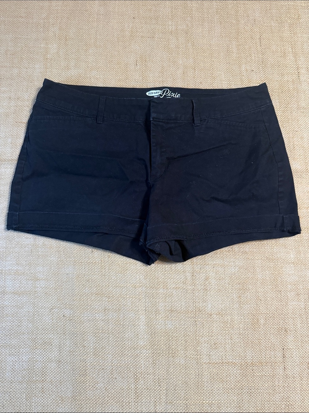 Old Navy Black Pixie Low-Rise Women's Jean Shorts
